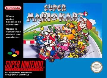 Super Mario Kart (Europe) box cover front